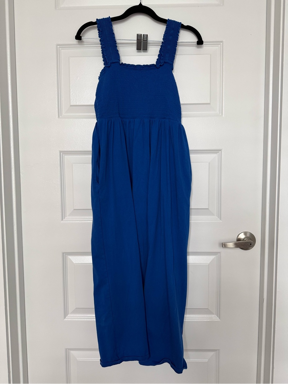 Old Navy Royal Blue Smocked-Strap